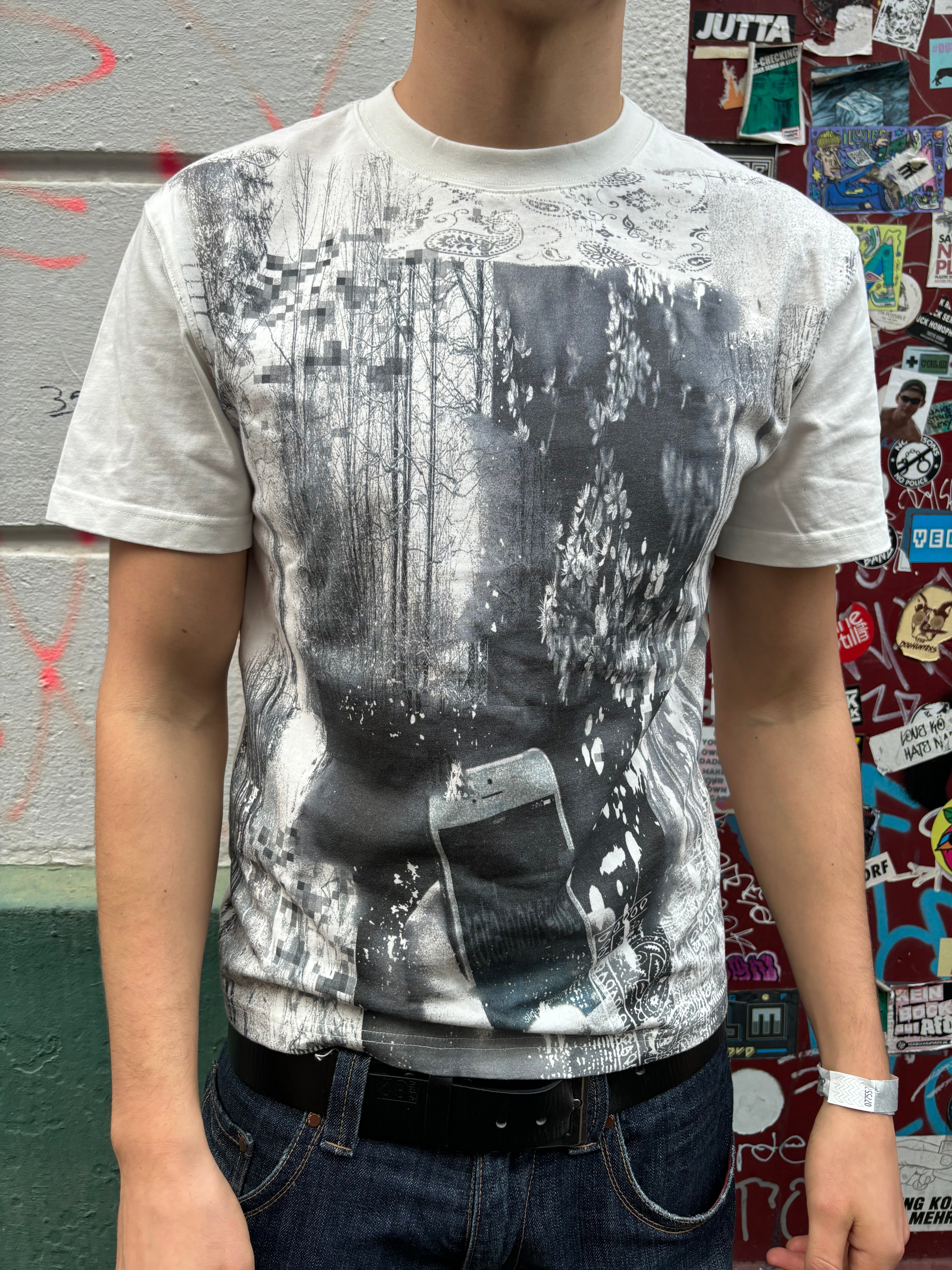 white nonsense t-shirt