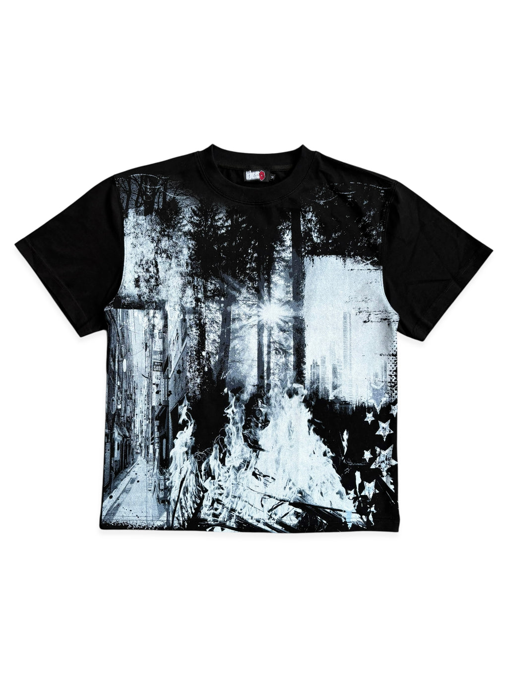 black nonsense t-shirt