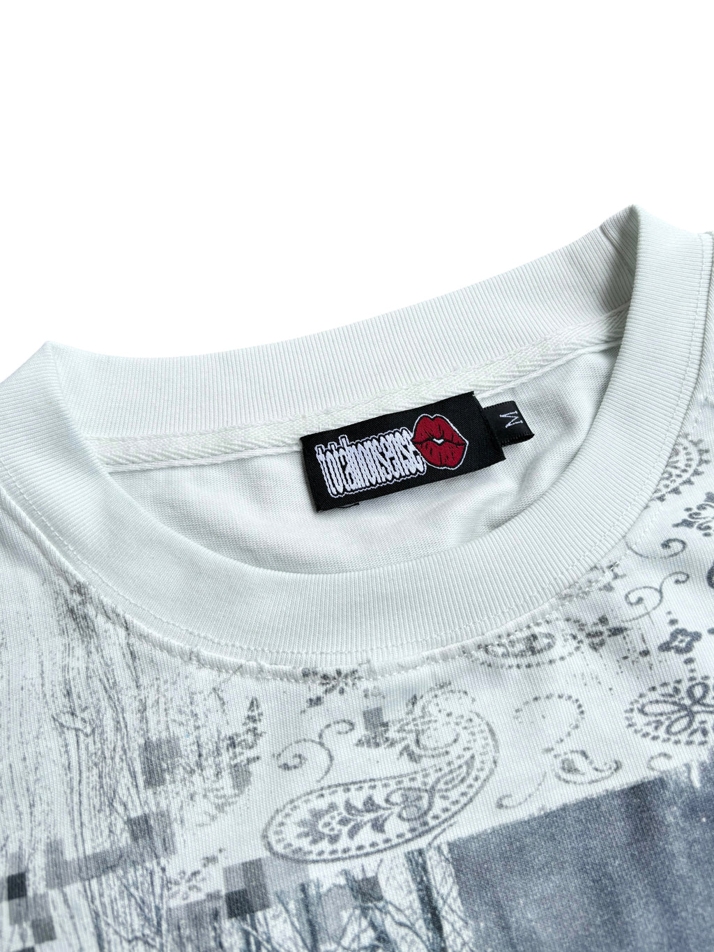 white nonsense t-shirt