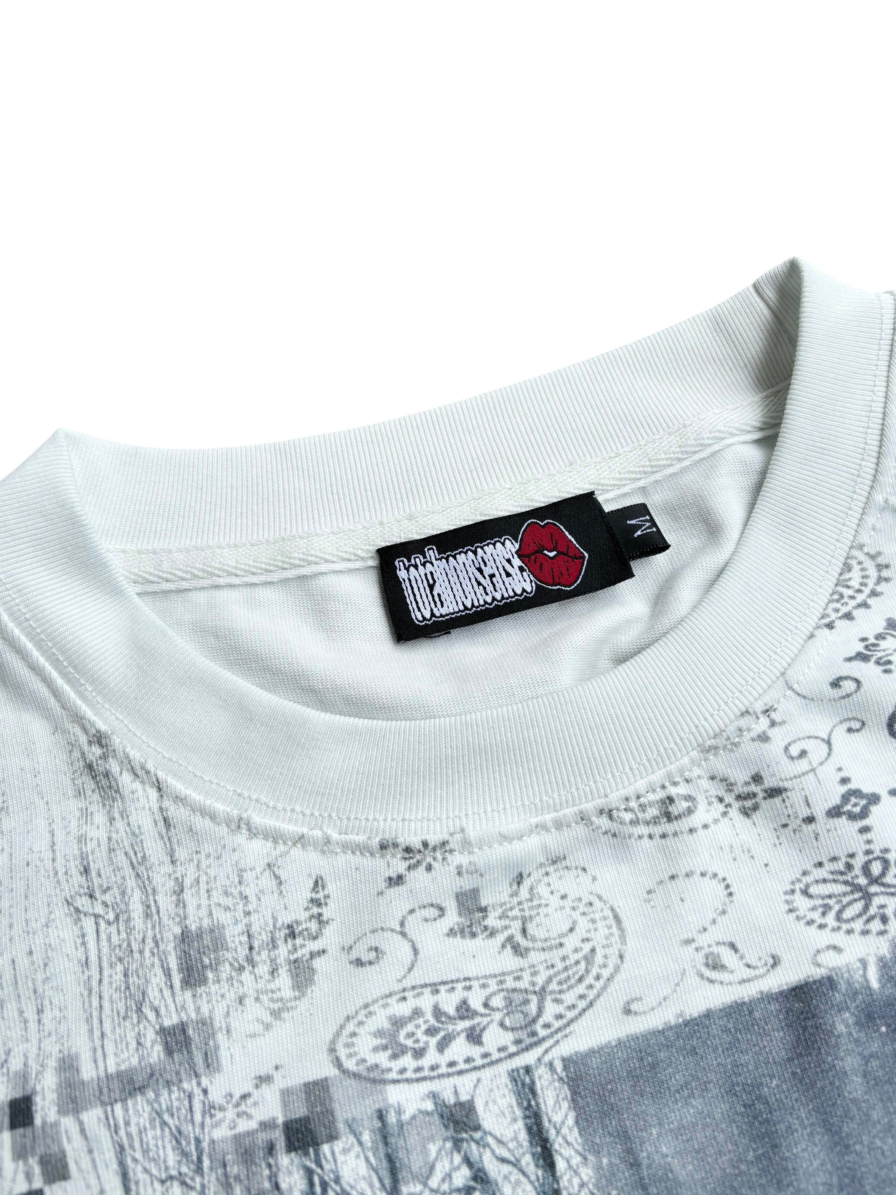 white nonsense t-shirt