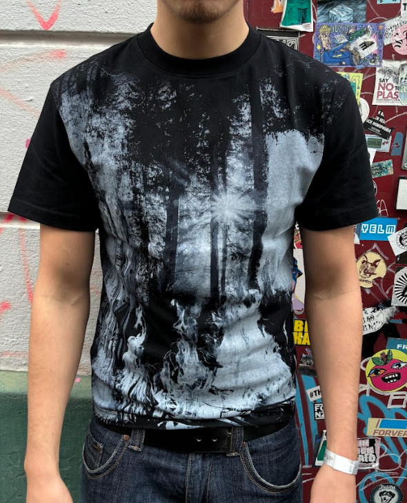 black nonsense t-shirt